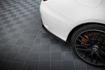 Maxton Parts - Diffusor Flaps passend für Mercedes C-Klasse S205 63 AMG schwarz Hochglanz