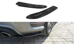Maxton Parts - Diffusor Flaps passend für Mercedes C Limousine / Kombi AMG-Line W204 / S204 schwarz Hochglanz