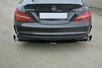Maxton Parts - Diffusor Flaps passend für Mercedes CLA A45 AMG C117 FL schwarz matt