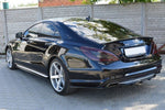 Maxton Parts - Diffusor Flaps passend für Mercedes CLS AMG-Line C218 schwarz Hochglanz