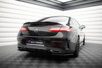 Maxton Parts - Diffusor Flaps passend für Mercedes E-Klasse W213 Coupe(C238) / Cabriolet (A238) AMG-Line schwarz Hochglanz