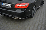 Maxton Parts - Diffusor Flaps passend für Mercedes E63 AMG W212 schwarz Hochglanz