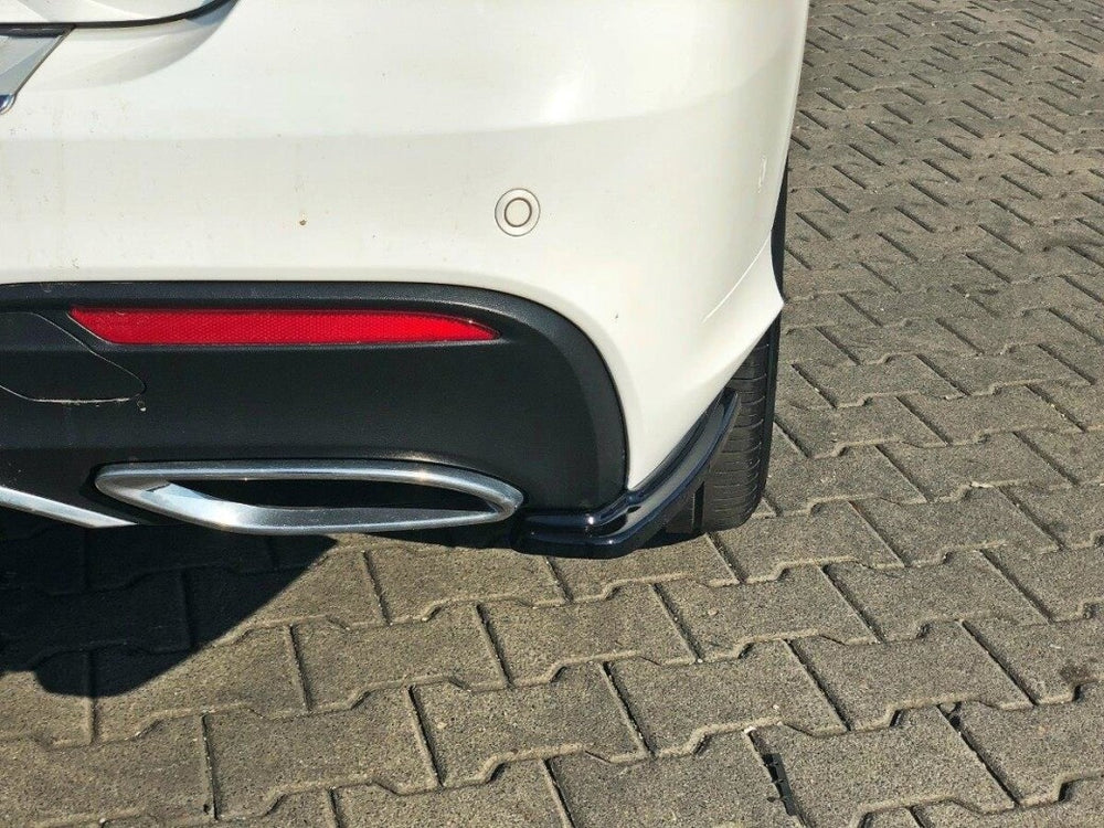 Maxton Parts - Diffusor Flaps passend für Mercedes GLE W166 AMG-Line schwarz Hochglanz