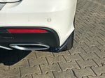Maxton Parts - Diffusor Flaps passend für Mercedes GLE W166 AMG-Line schwarz Hochglanz