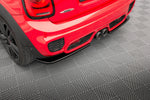 Maxton Parts - Diffusor Flaps passend für Mini Cooper S John Copper Works F56 schwarz Hochglanz
