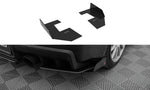Maxton Parts - Diffusor Flaps passend für Mitsubishi Lancer EVO X schwarz Hochglanz (MILA10EVOCNC-RSF1-G)