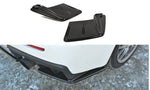 Maxton Parts - Diffusor Flaps passend für Mitsubishi Lancer Evo X schwarz Hochglanz