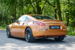 Maxton Parts - Diffusor Flaps passend für Nissan 350Z schwarz Hochglanz