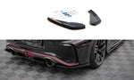 Maxton Parts - Diffusor Flaps passend für Nissan 370Z Nismo FL schwarz Hochglanz