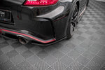 Maxton Parts - Diffusor Flaps passend für Nissan 370Z Nismo FL schwarz Hochglanz