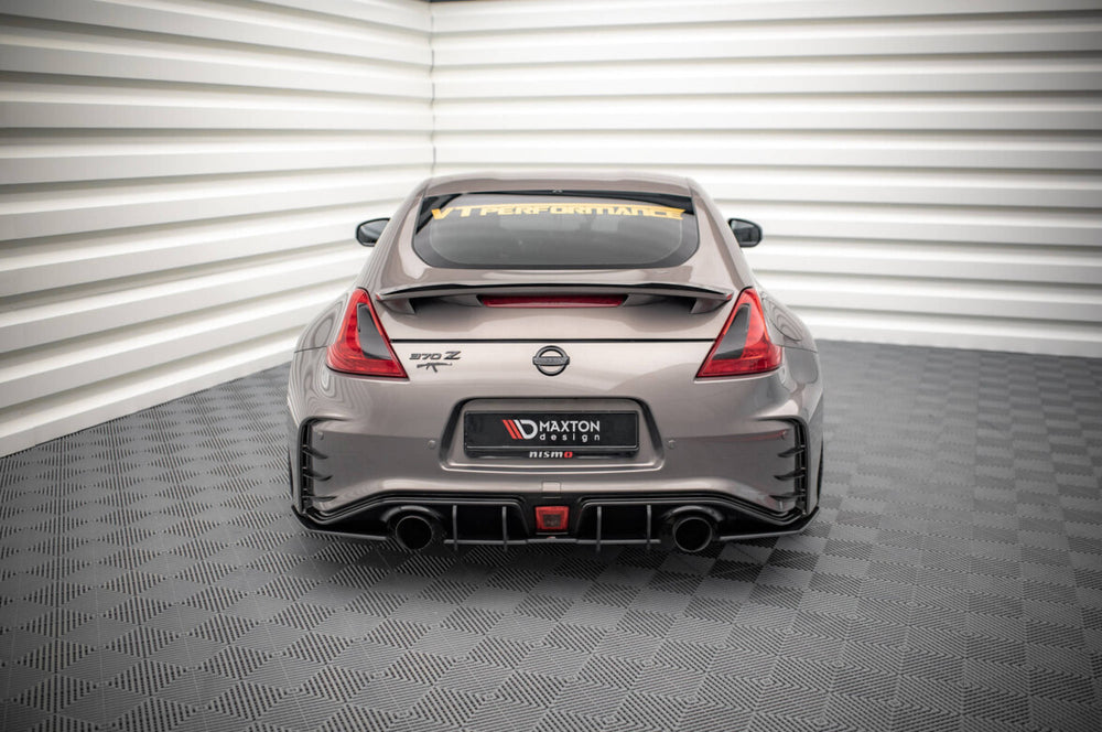 Maxton Parts - Diffusor Flaps passend für Nissan 370Z Nismo FL schwarz matt