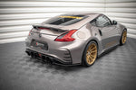 Maxton Parts - Diffusor Flaps passend für Nissan 370Z Nismo FL schwarz matt