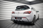 Maxton Parts - Diffusor Flaps passend für Opel Astra GTC OPC-Line J schwarz Hochglanz