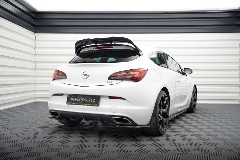 Maxton Parts - Diffusor Flaps passend für Opel Astra J OPC / VXR schwarz Hochglanz