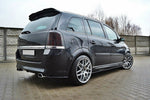 Maxton Parts - Diffusor Flaps passend für Opel Zafira B OPC / VXR schwarz Hochglanz