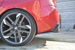 Maxton Parts - Diffusor Flaps passend für Peugeot 308 II GTI schwarz Hochglanz