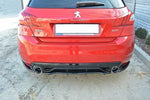 Maxton Parts - Diffusor Flaps passend für Peugeot 308 II GTI schwarz Hochglanz