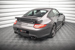 Maxton Parts - Diffusor Flaps passend für Porsche 911 Carrera / Carrera GTS 997 FL schwarz Hochglanz (PO-911-997F-CA-RSD1-G)