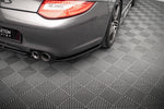 Maxton Parts - Diffusor Flaps passend für Porsche 911 Carrera / Carrera GTS 997 FL schwarz Hochglanz (PO-911-997F-CA-RSD1-G)