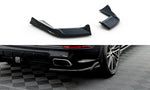 Maxton Parts - Diffusor Flaps passend für Porsche Cayenne Sport Design Mk3 schwarz Hochglanz