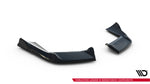 Maxton Parts - Diffusor Flaps passend für Porsche Cayenne Sport Design Mk3 schwarz Hochglanz