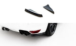 Maxton Parts - Diffusor Flaps passend für Porsche Cayenne Turbo / Standard Mk2 schwarz Hochglanz