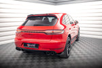 Maxton Parts - Diffusor Flaps passend für Porsche Macan GTS / Sport Design Mk1 FL schwarz Hochglanz