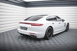 Maxton Parts - Diffusor Flaps passend für Porsche Panamera GTS 971 schwarz Hochglanz