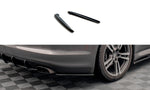 Maxton Parts - Diffusor Flaps passend für Porsche Panamera / Panamera Diesel 970 schwarz Hochglanz