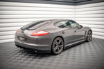 Maxton Parts - Diffusor Flaps passend für Porsche Panamera / Panamera Diesel 970 schwarz Hochglanz