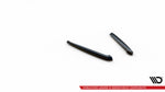 Maxton Parts - Diffusor Flaps passend für Porsche Panamera / Panamera Diesel 970 schwarz Hochglanz