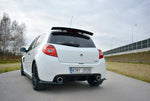 Maxton Parts - Diffusor Flaps passend für Renault Clio MK3 RS FL schwarz Hochglanz