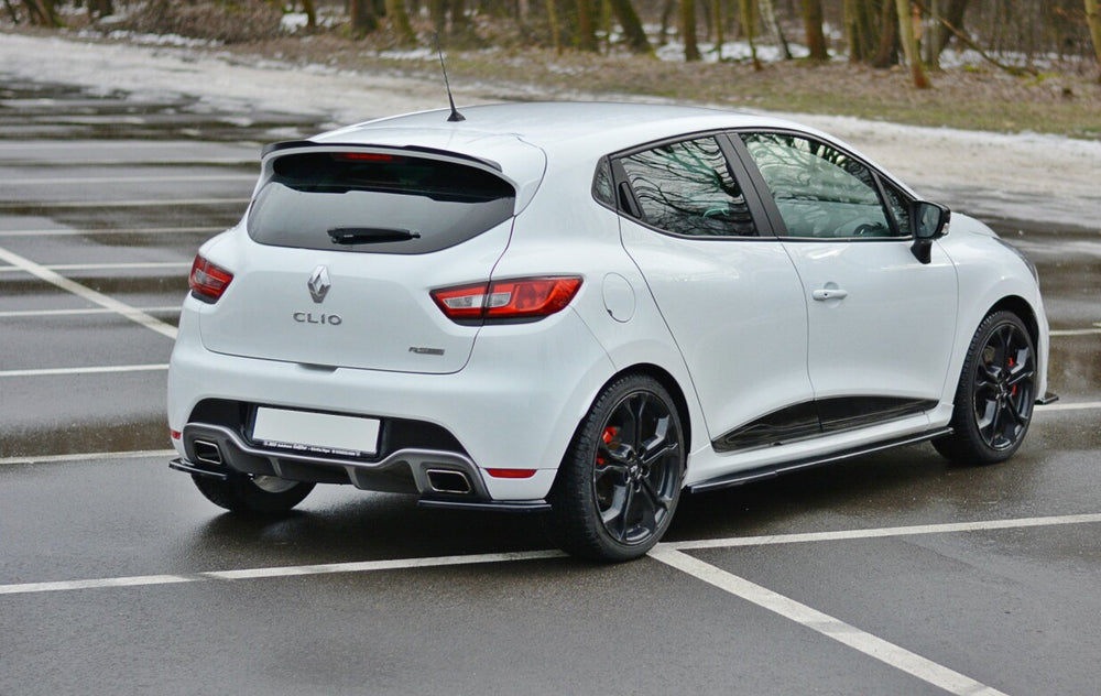 Maxton Parts - Diffusor Flaps passend für Renault Clio MK4 RS schwarz Hochglanz