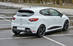 Maxton Parts - Diffusor Flaps passend für Renault Clio MK4 RS schwarz Hochglanz