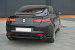 Maxton Parts - Diffusor Flaps passend für Renault Laguna mk 3 Coupe schwarz matt