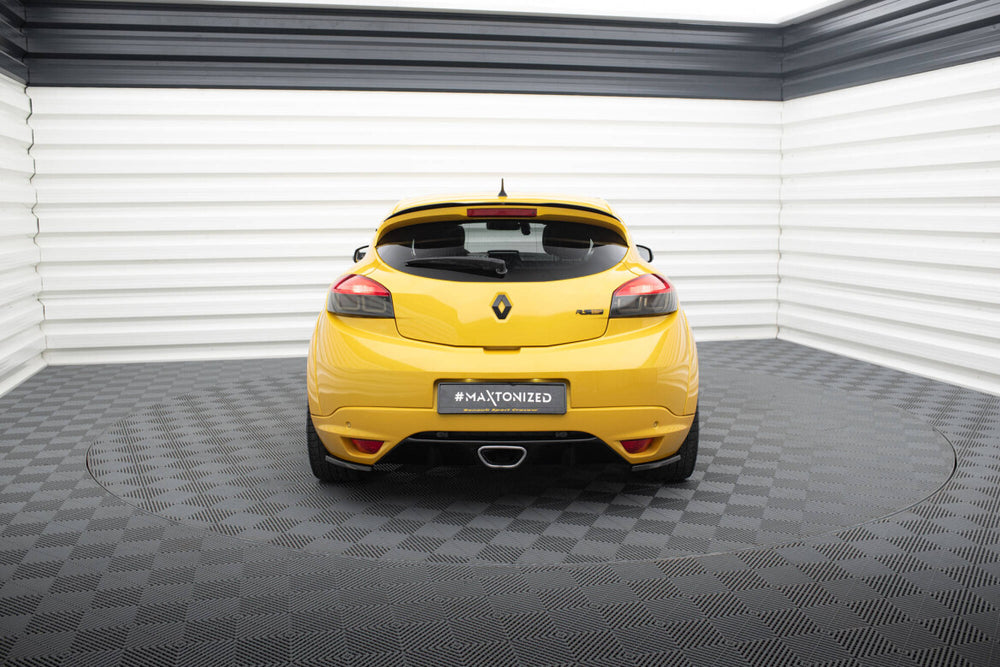Maxton Parts - Diffusor Flaps passend für Renault Megane 3 RS schwarz Hochglanz