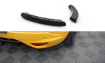 Maxton Parts - Diffusor Flaps passend für Renault Megane 3 RS schwarz Hochglanz