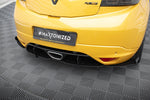 Maxton Parts - Diffusor Flaps passend für Renault Megane MK3 RS schwarz matt