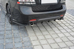 Maxton Parts - Diffusor Flaps passend für Saab 9-3 Aero Mk2 FL schwarz Hochglanz