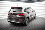 Maxton Parts - Diffusor Flaps passend für Seat Ateca Mk1 schwarz Hochglanz
