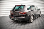 Maxton Parts - Diffusor Flaps passend für Seat Exeo schwarz Hochglanz
