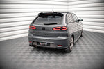 Maxton Parts - Diffusor Flaps passend für Seat Ibiza CUPRA Mk3 schwarz Hochglanz