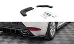 Maxton Parts - Diffusor Flaps passend für Seat Ibiza FR/ Standard Mk5 schwarz Hochglanz