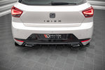 Maxton Parts - Diffusor Flaps passend für Seat Ibiza FR/ Standard Mk5 schwarz Hochglanz