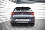 Maxton Parts - Diffusor Flaps passend für Seat Leon FR Hatchback Mk4 schwarz Hochglanz (SE-LE-4-FR-RSD1-G)