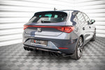 Maxton Parts - Diffusor Flaps passend für Seat Leon FR Hatchback Mk4 schwarz Hochglanz (SE-LE-4-FR-RSD1-G)