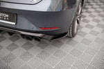 Maxton Parts - Diffusor Flaps passend für Seat Leon FR Hatchback Mk4 schwarz Hochglanz (SE-LE-4-FR-RSD1-G)