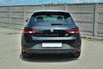 Maxton Parts - Diffusor Flaps passend für Seat Leon III CUPRA / FR schwarz Hochglanz