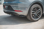 Maxton Parts - Diffusor Flaps passend für Seat Leon Mk3 FR FL schwarz Hochglanz