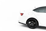 Maxton Parts - Diffusor Flaps passend für Skoda Octavia Liftback / Combi Mk4 FL schwarz Hochglanz